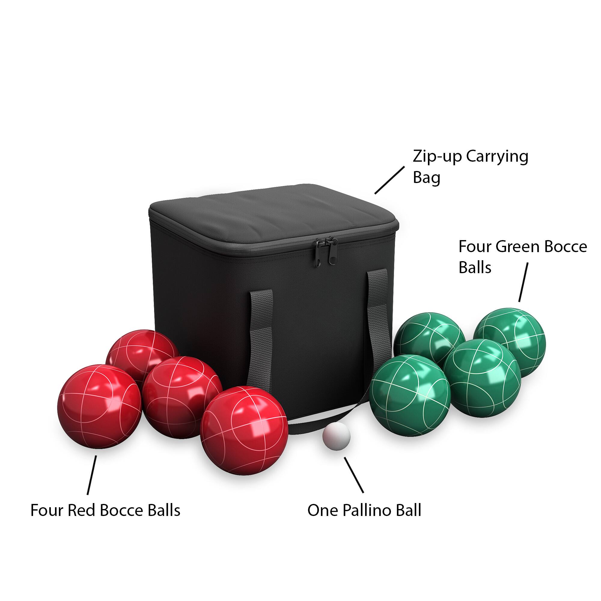 Toy Time Bocce Ball Set with Carrying Case